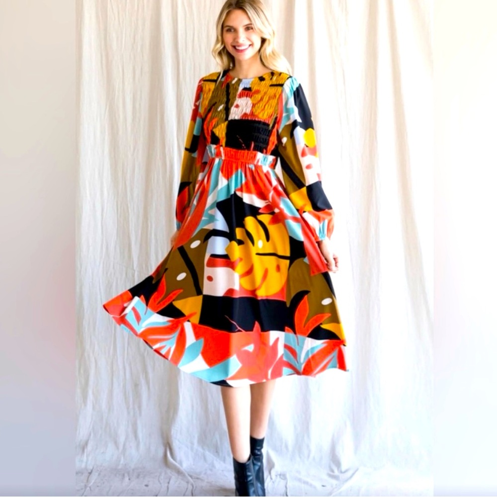 NWOT knee length boutique dress